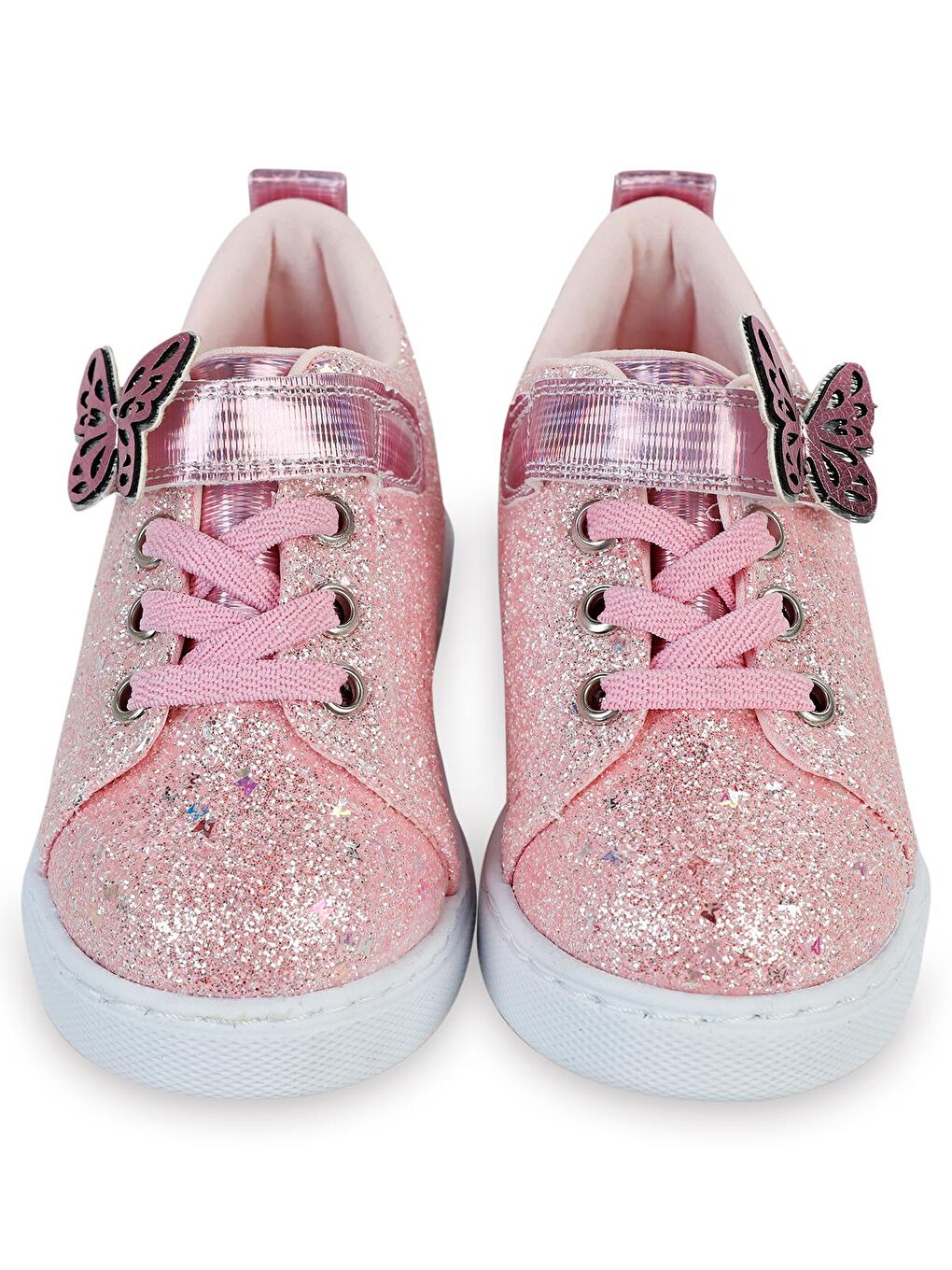 Girls Pullu Aksesuarlı 22-26-Numara Spor Ayakkabı - Pembe 26