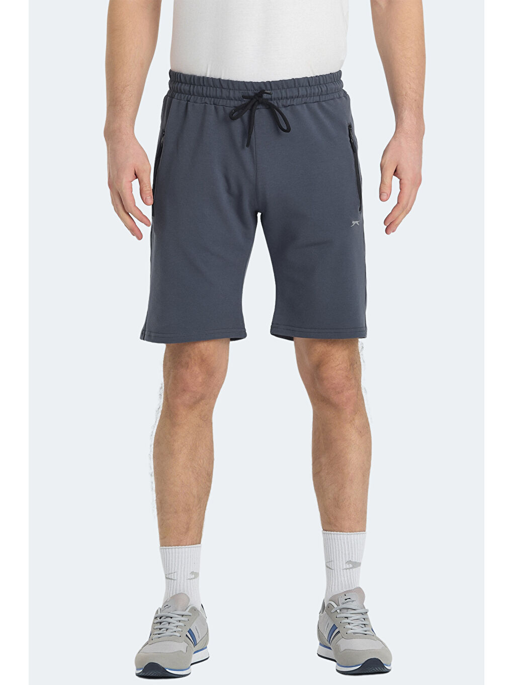 Erkek Şort Koyu Gri-1