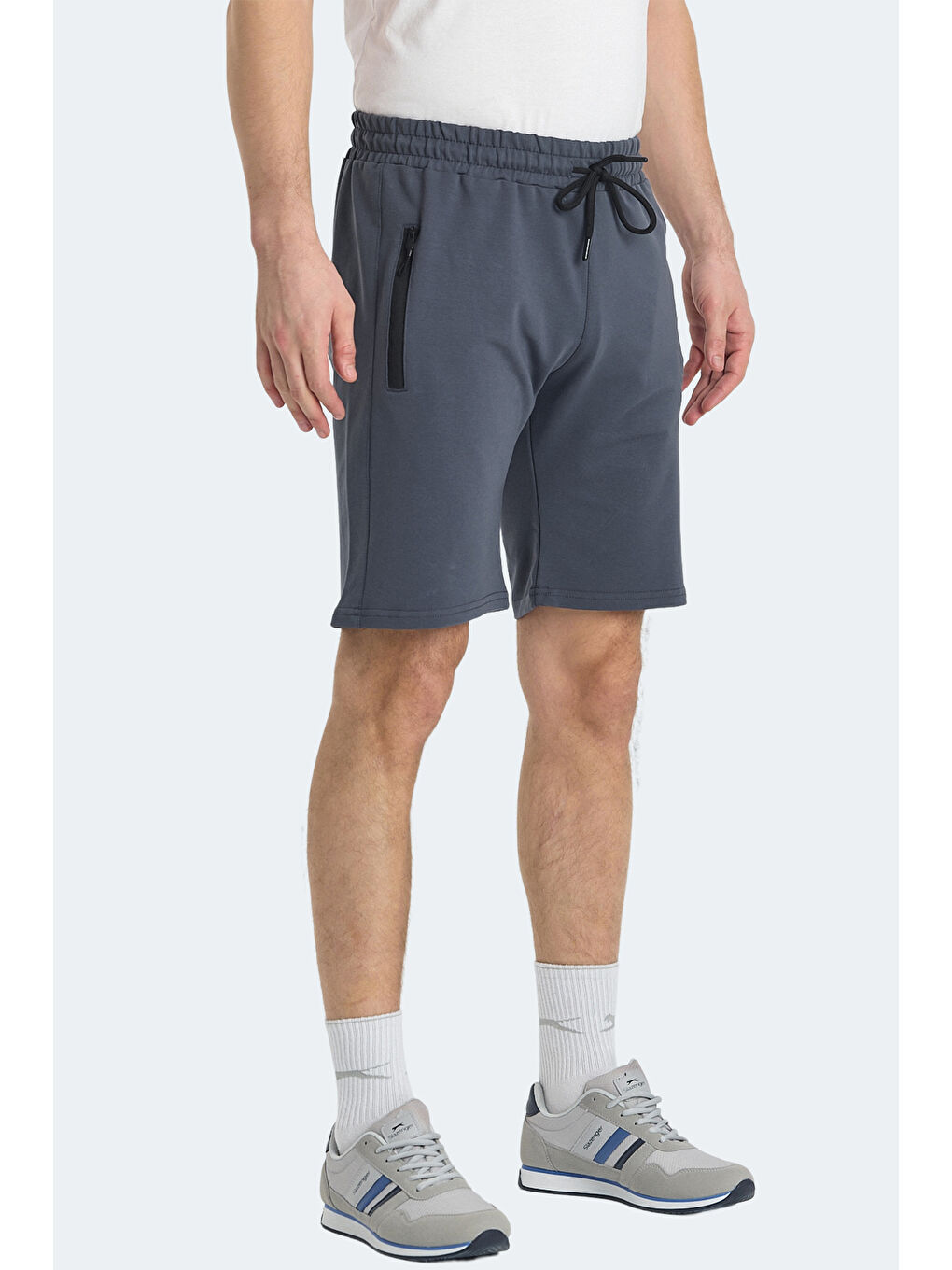 Erkek Şort Koyu Gri-2