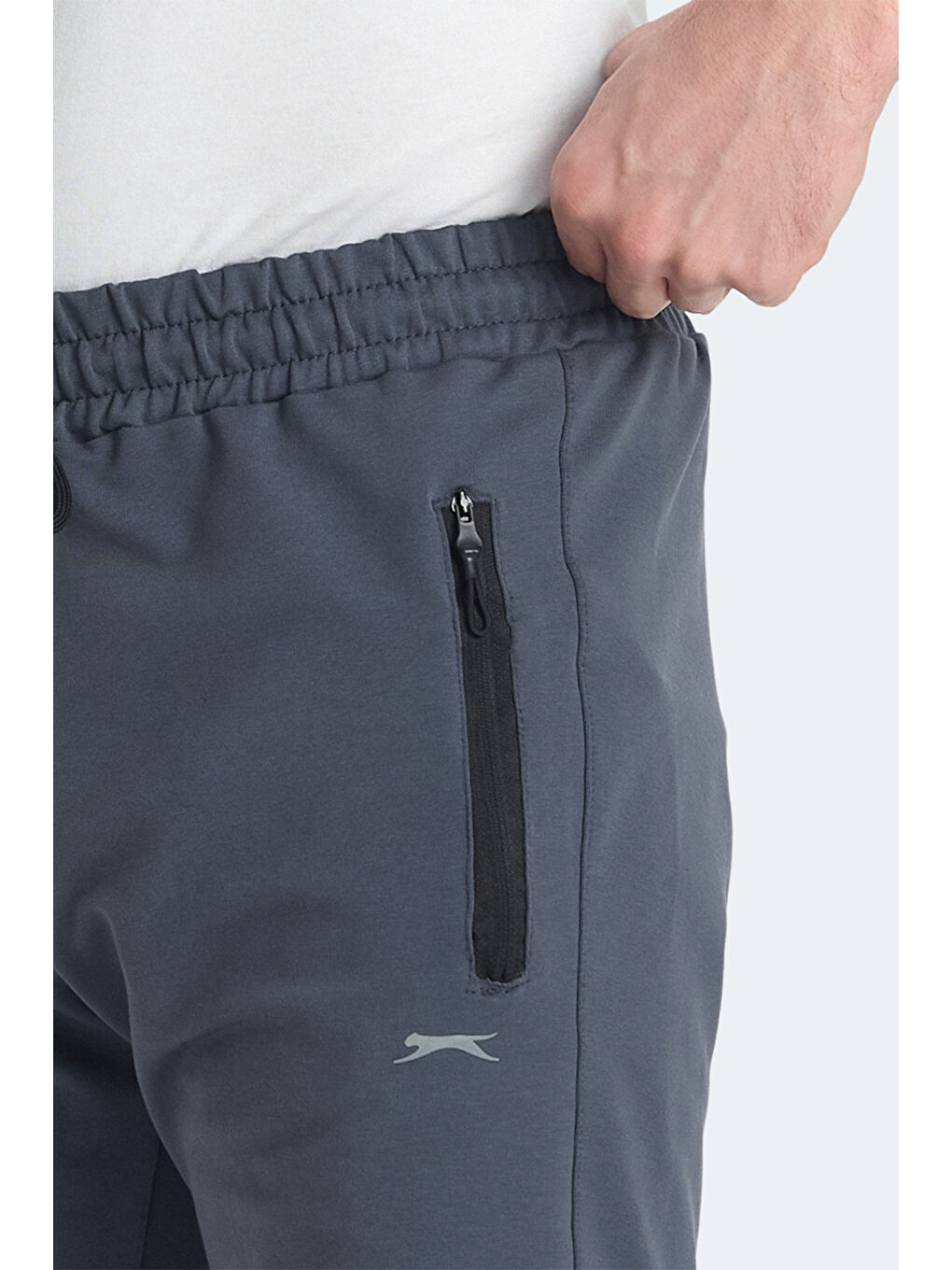 Erkek Şort Koyu Gri-4