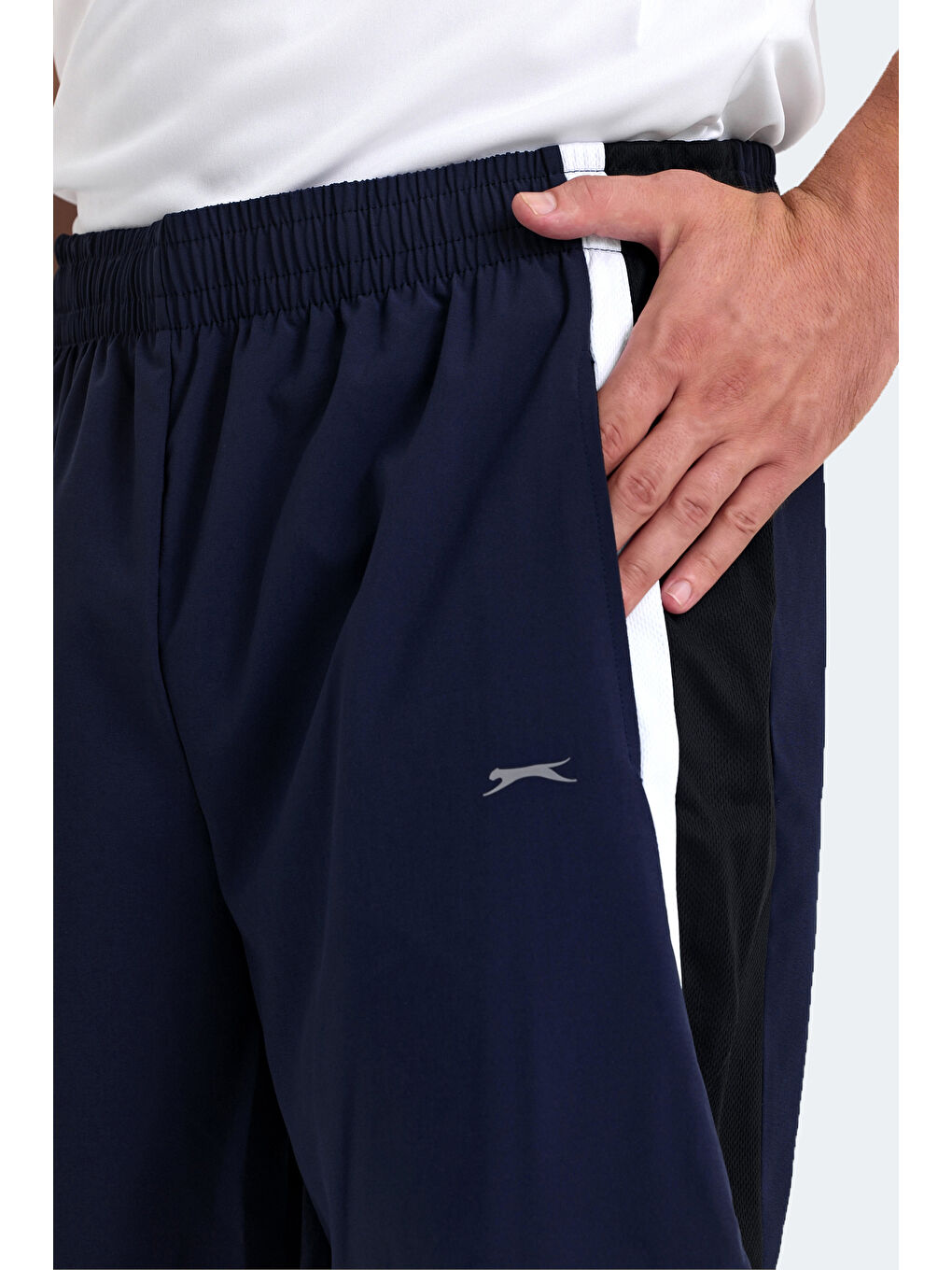 RANDY Erkek Cepli Fıtness Lacivert Şort-5