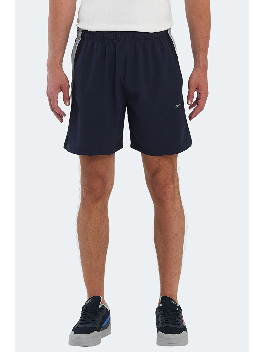 RANDI Erkek Cepli Fıtness Lacivert Şort-1