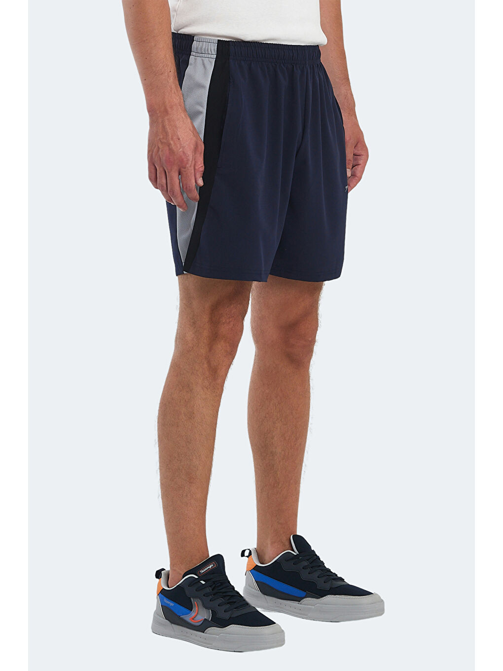 RANDI Erkek Cepli Fıtness Lacivert Şort-2