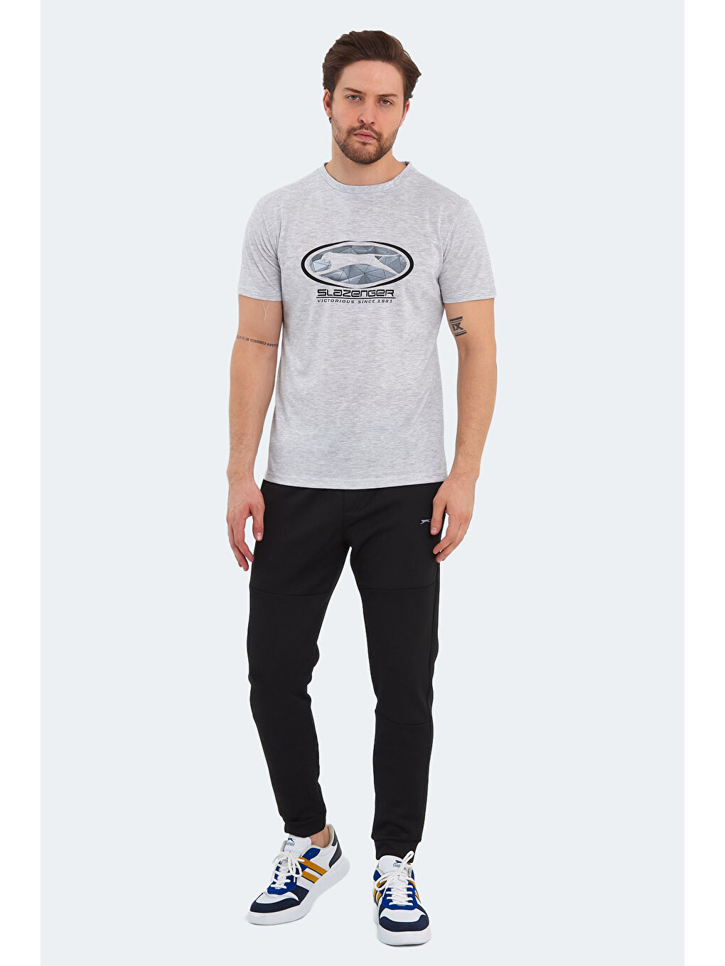 Erkek Tişört Ekru-6