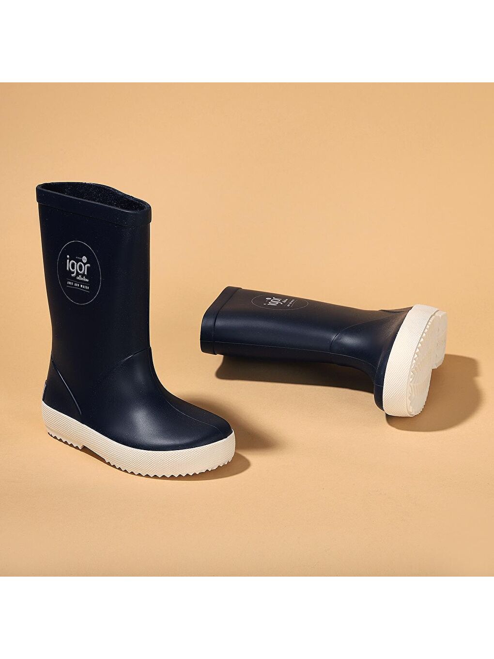 Lacivert Splash Nautico Erkek/Kız Çocuk Su Geçirmez Yağmur Kar Çizmesi W10107