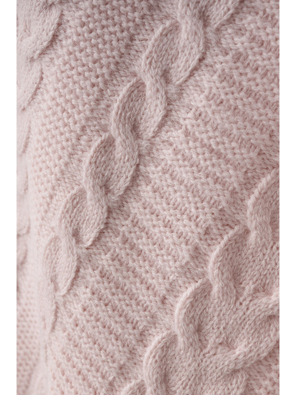 Pembe Welsoft Hattuş Triko Battaniye 5011-1