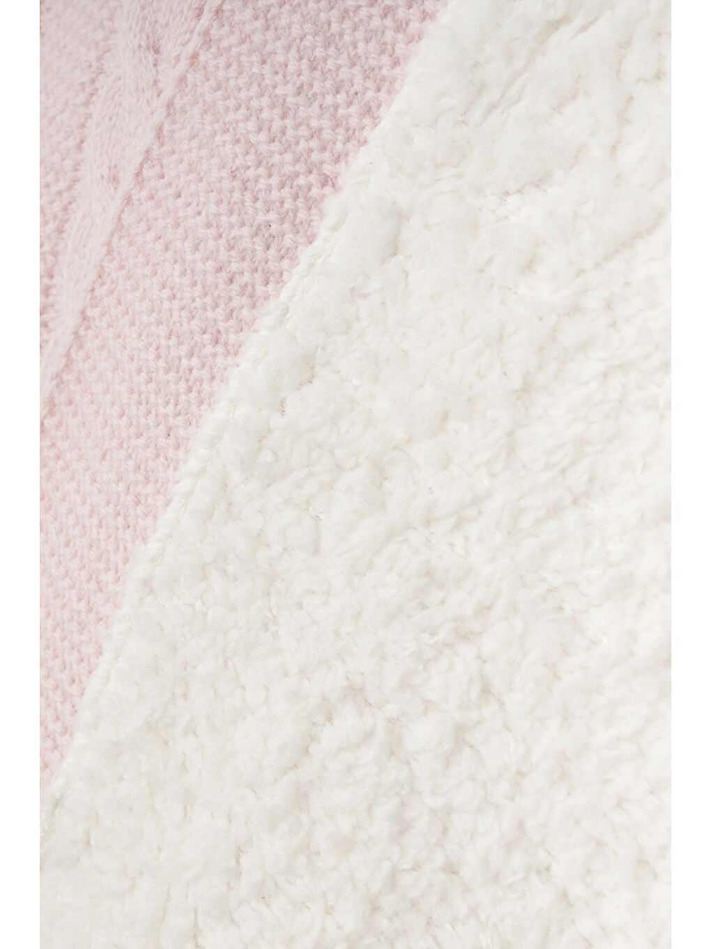 Pembe Welsoft Hattuş Triko Battaniye 5011-2