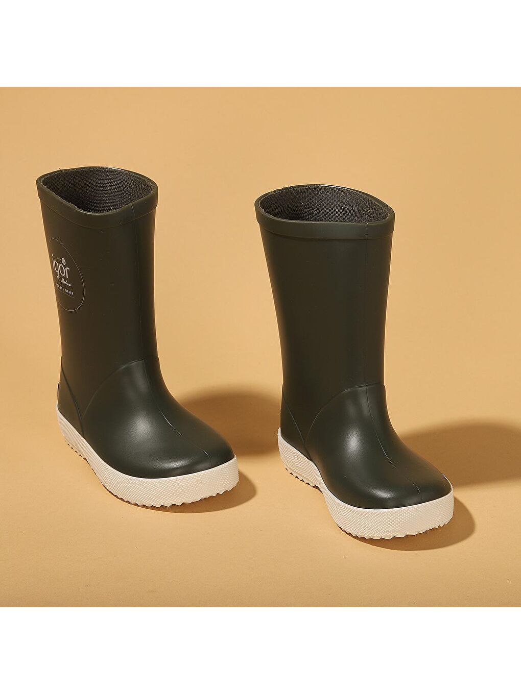 Haki Splash Nautico Erkek/Kız Çocuk Su Geçirmez Yağmur Kar Çizmesi W10107-2