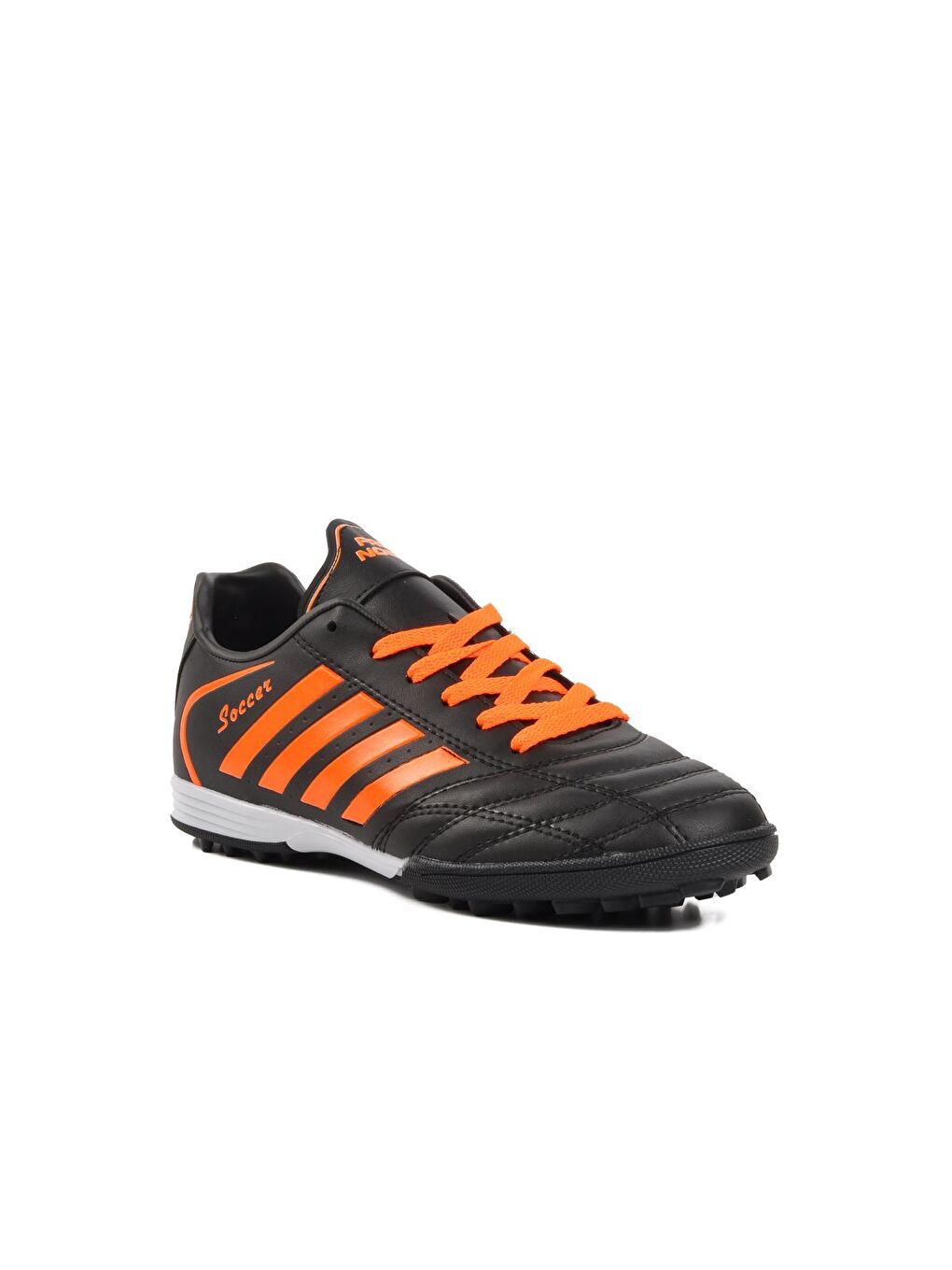 602 Siyah-Turuncu Erkek Halı Saha Ayakkabısı-2