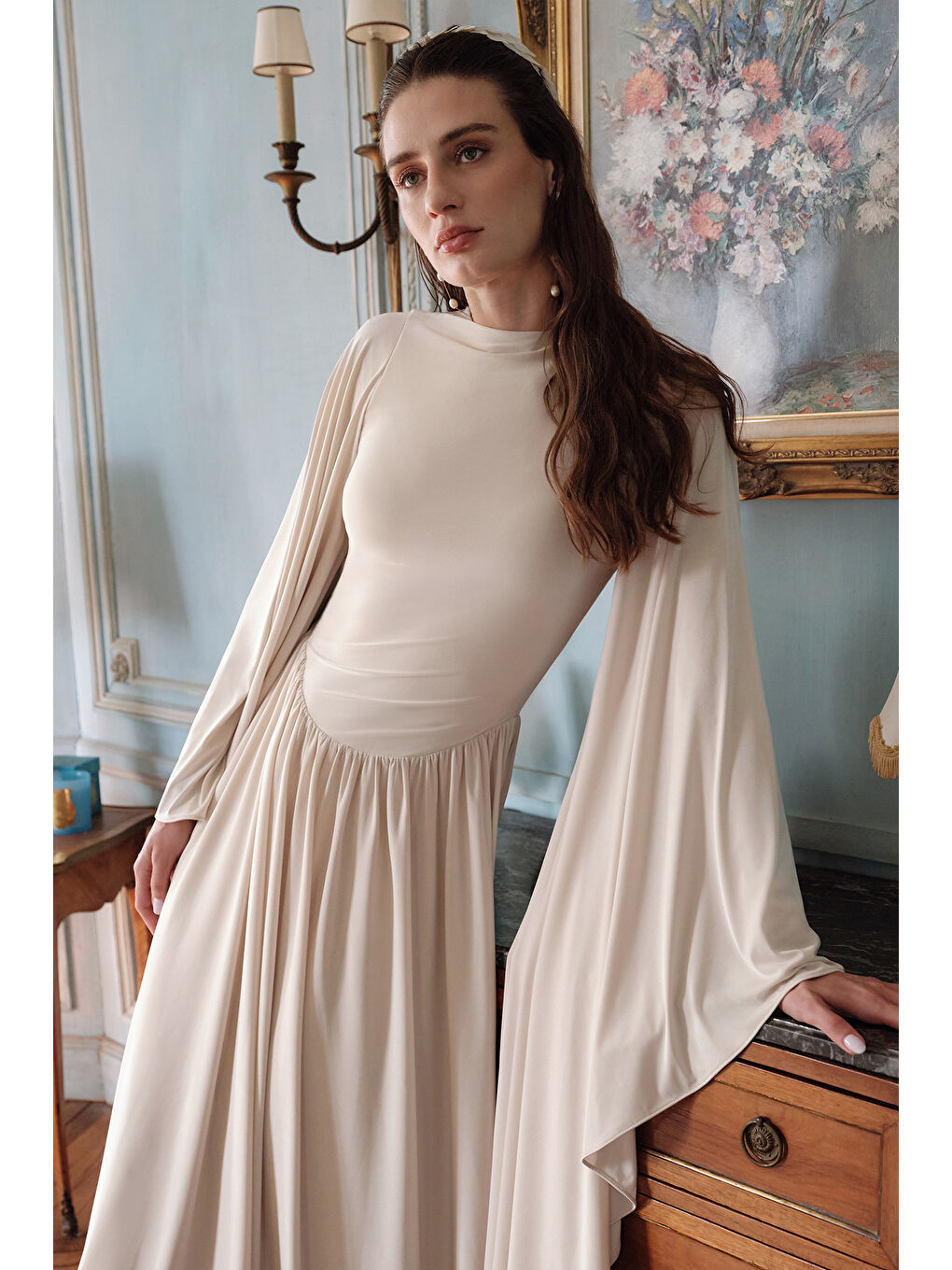 Karışık Helsa Abiye Elbise İnci-1