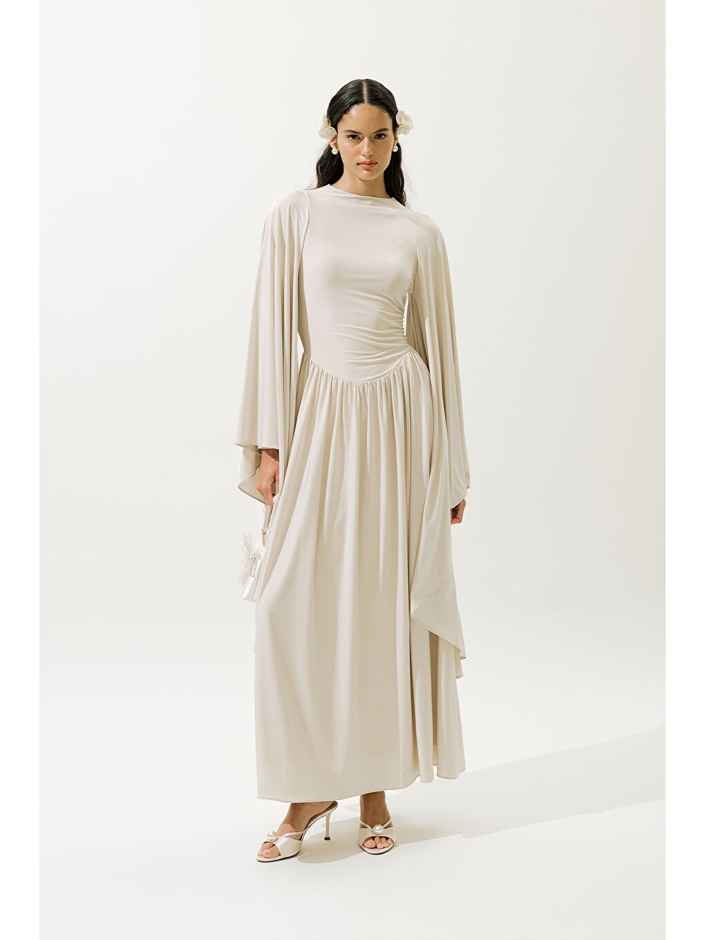 Karışık Helsa Abiye Elbise İnci-4