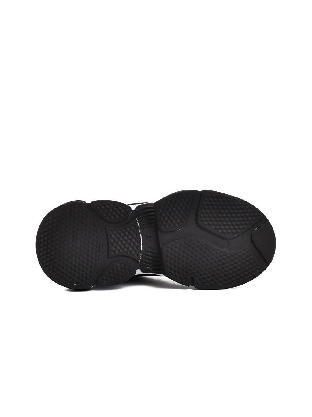 7086 Siyah Kadın Spor Ayakkabı-4