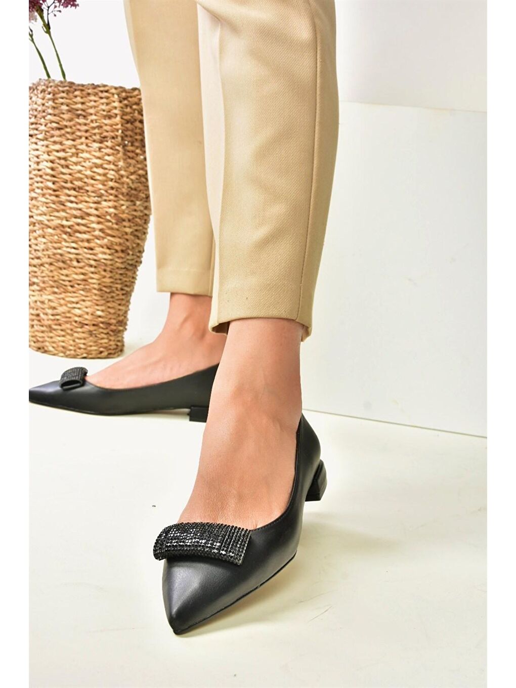 N8200215 Siyah Günlük Kadın Ayakkabı-1