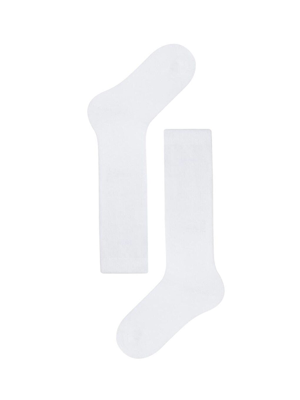 Family Dizaltı Çocuk Basic Çorap Beyaz