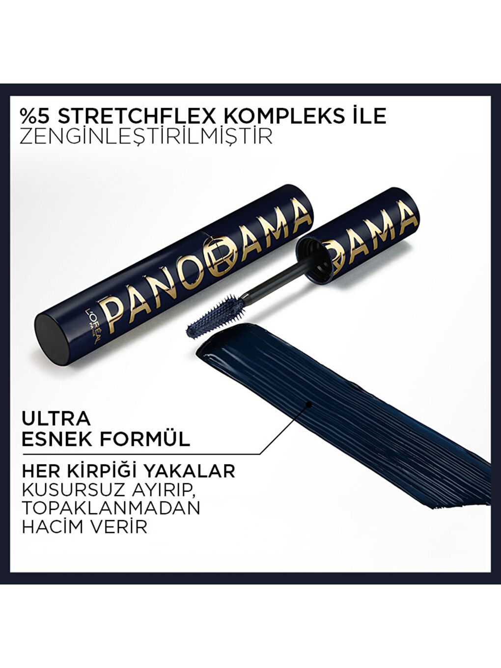 L'Oréal Paris Panorama Chromatic Maskara Blue Suede-4