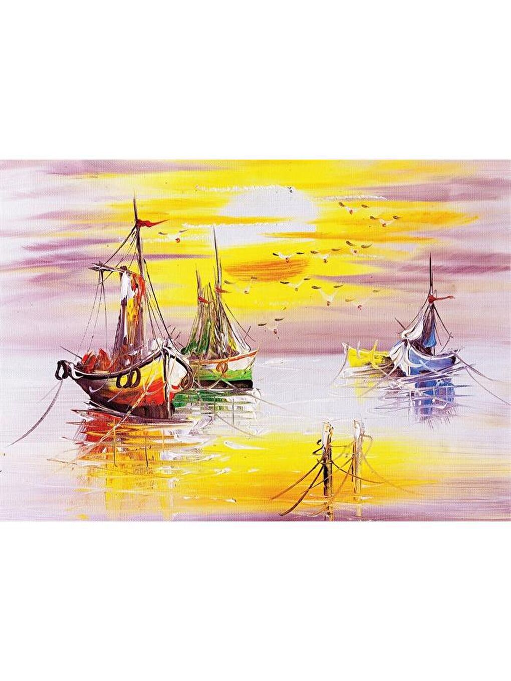 Art Puzzle Karışık 500 Parça Puzzle Akşam Güneşi