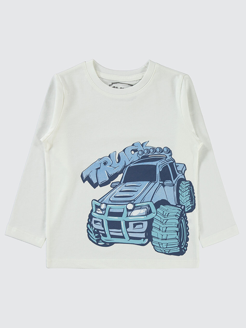 Boys Erkek Çocuk Sweatshirt 2-5 Yaş Ekru