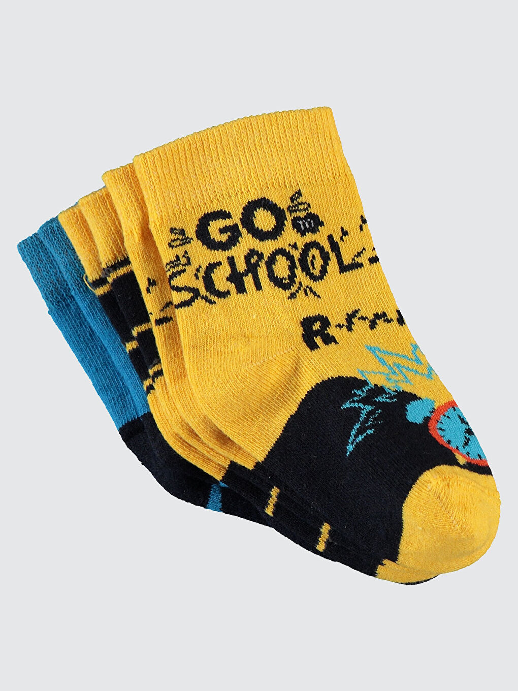 Civil Sari Socks Erkek Çocuk Çorap 3-11 Yaş Sarı - 2