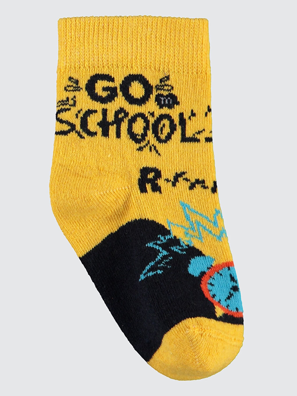 Civil Sari Socks Erkek Çocuk Çorap 3-11 Yaş Sarı - 3