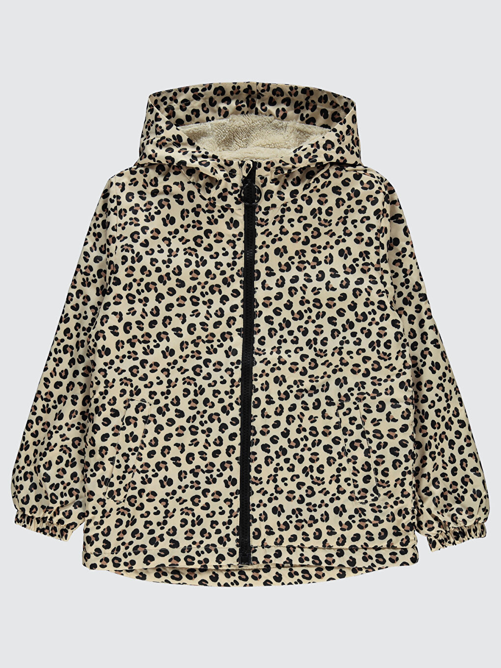 Kız Çocuk Yağmurluk 10-13 Yaş Bej