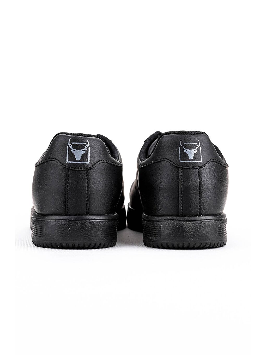 Siyah Boston Bağcıklı Yürüyüş Erkek Spor Ayakkabı 4156-3