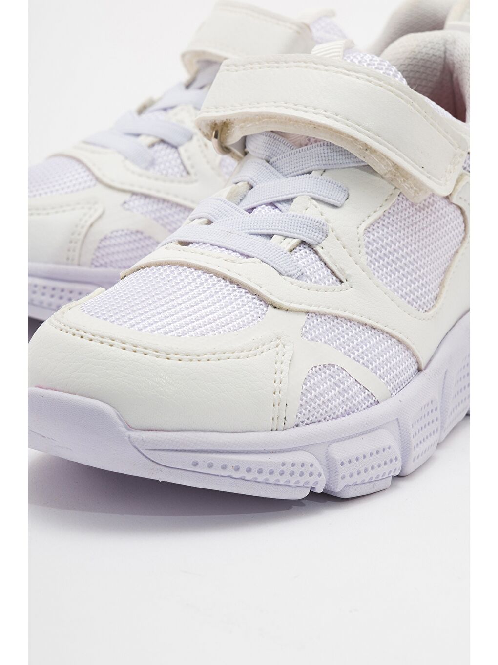 Erkek Çocuk Beyaz Günlük Spor Ayakkabı-1