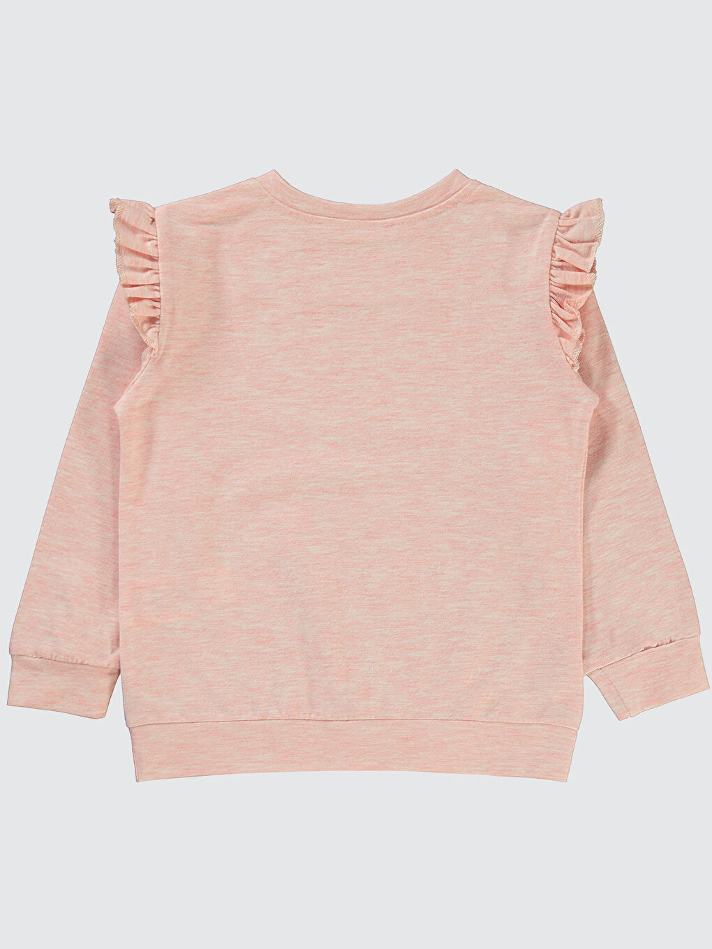 Girls Kız Çocuk Sweatshirt 2-5 Yaş Pembemelanj-1