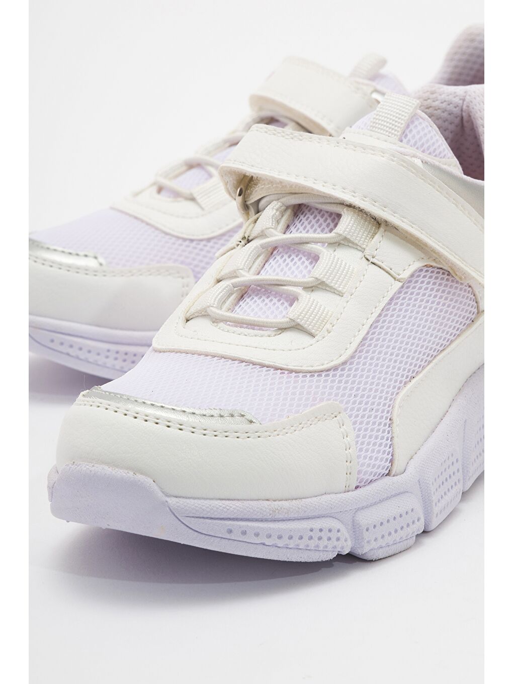 Kız Çocuk Beyaz Günlük Spor Ayakkabı-1