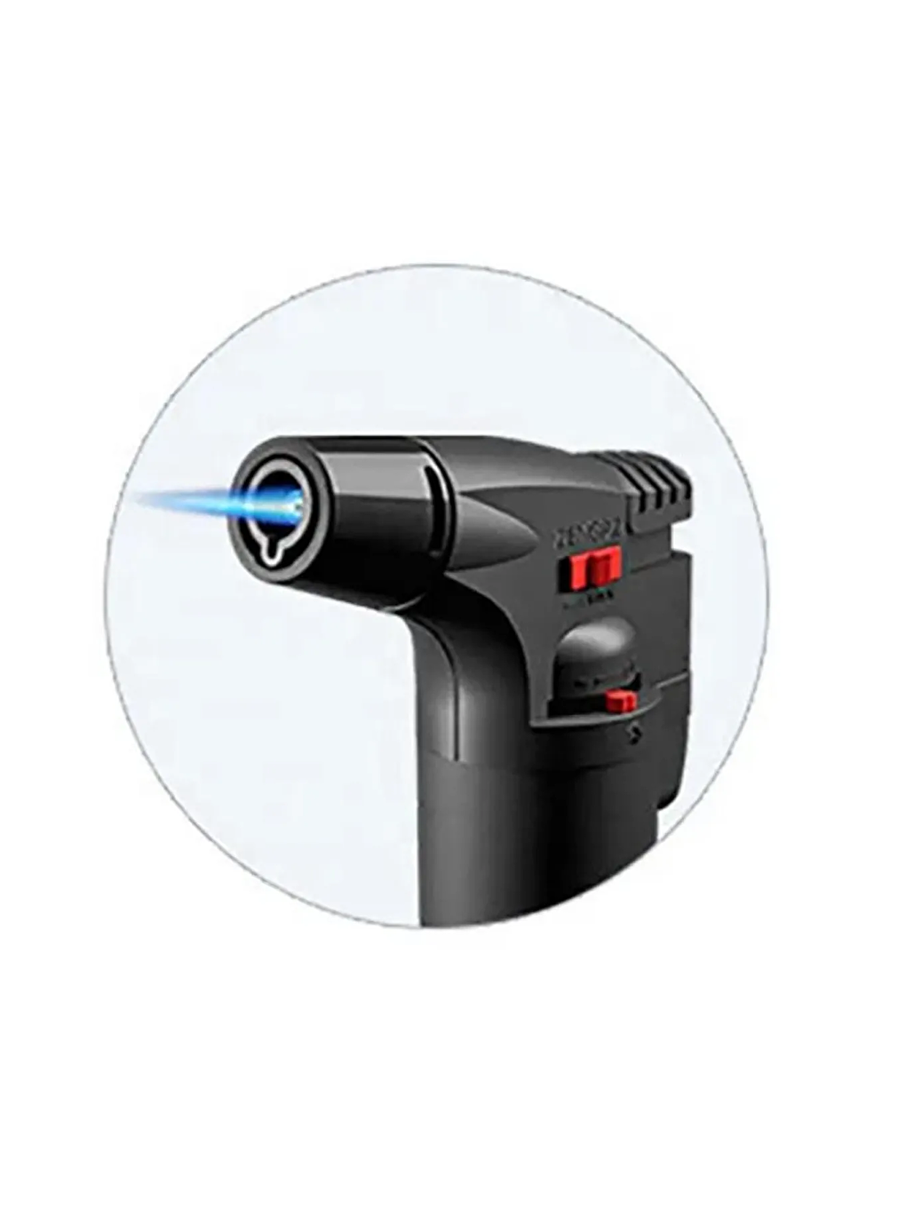 Siyah 1300 Derece Profesyonel Pürmüz Çakmak-2