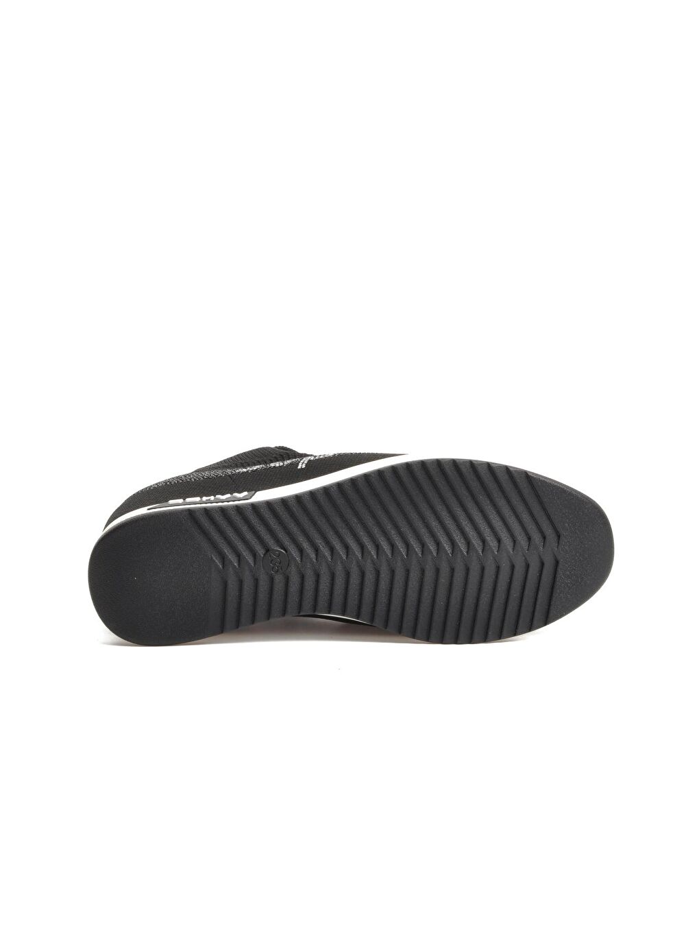 Siyah Gizli Topuklu Kadın Sneaker 23Y302-4