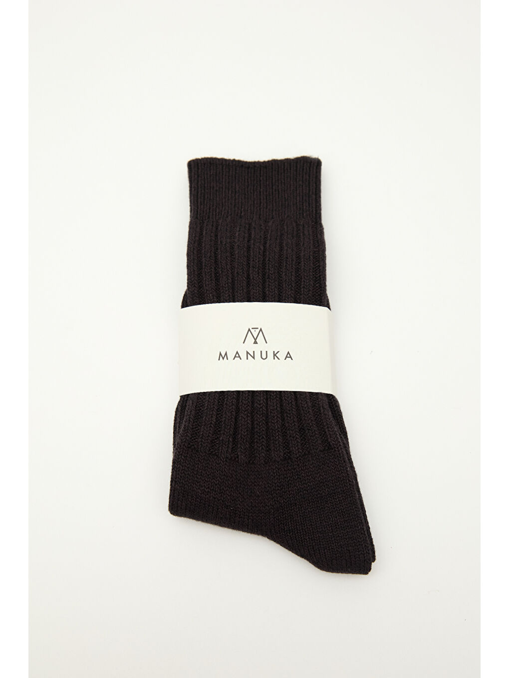 Kalın Fitilli Çorap Antrasit