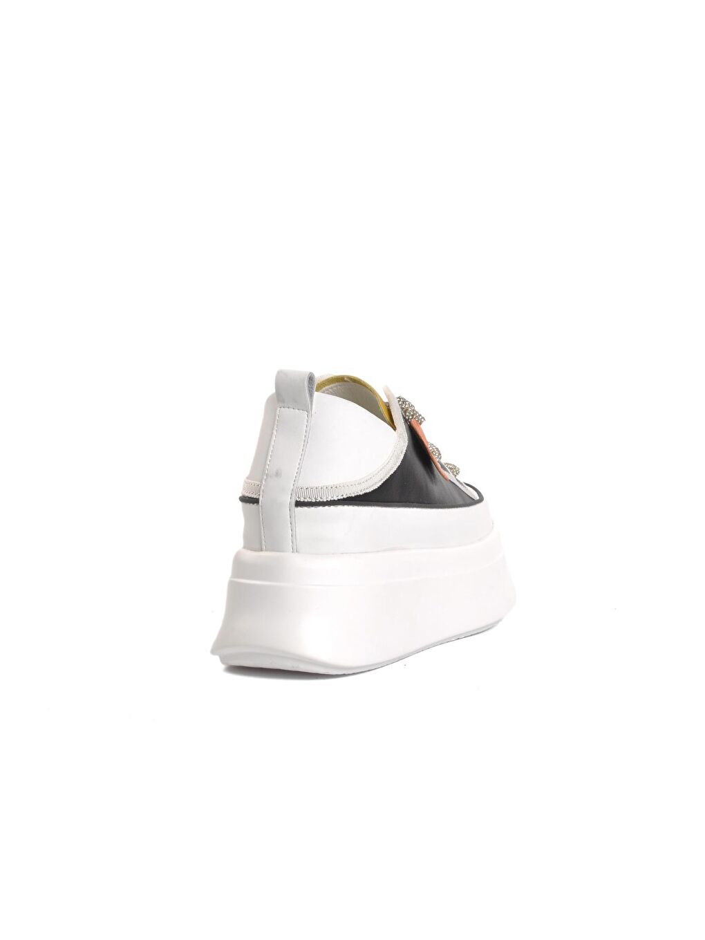 Siyah Yüksek Taban Kadın Sneaker 23Y375-3