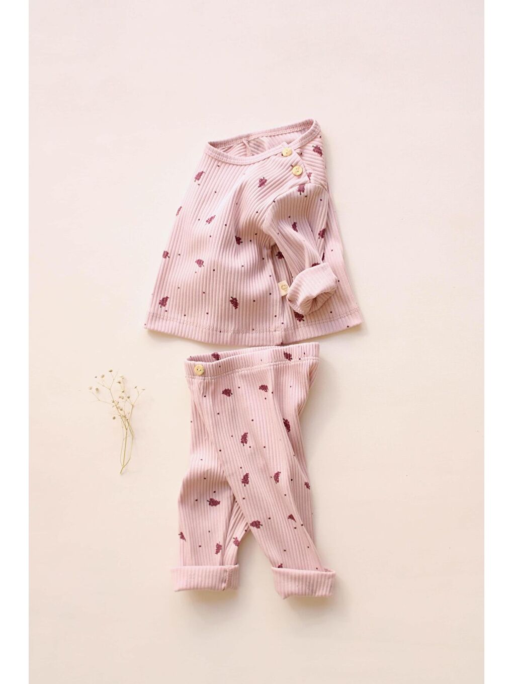 Lila Grape Bebek Alt Üst Takım-2