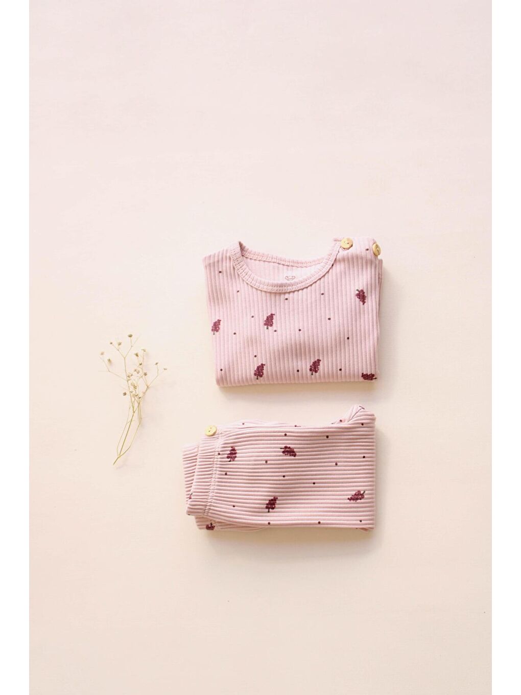 Lila Grape Bebek Alt Üst Takım-4