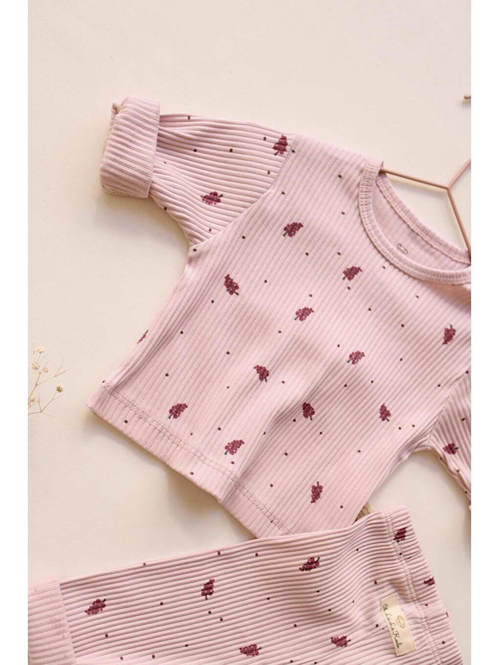 Lila Grape Bebek Alt Üst Takım-6