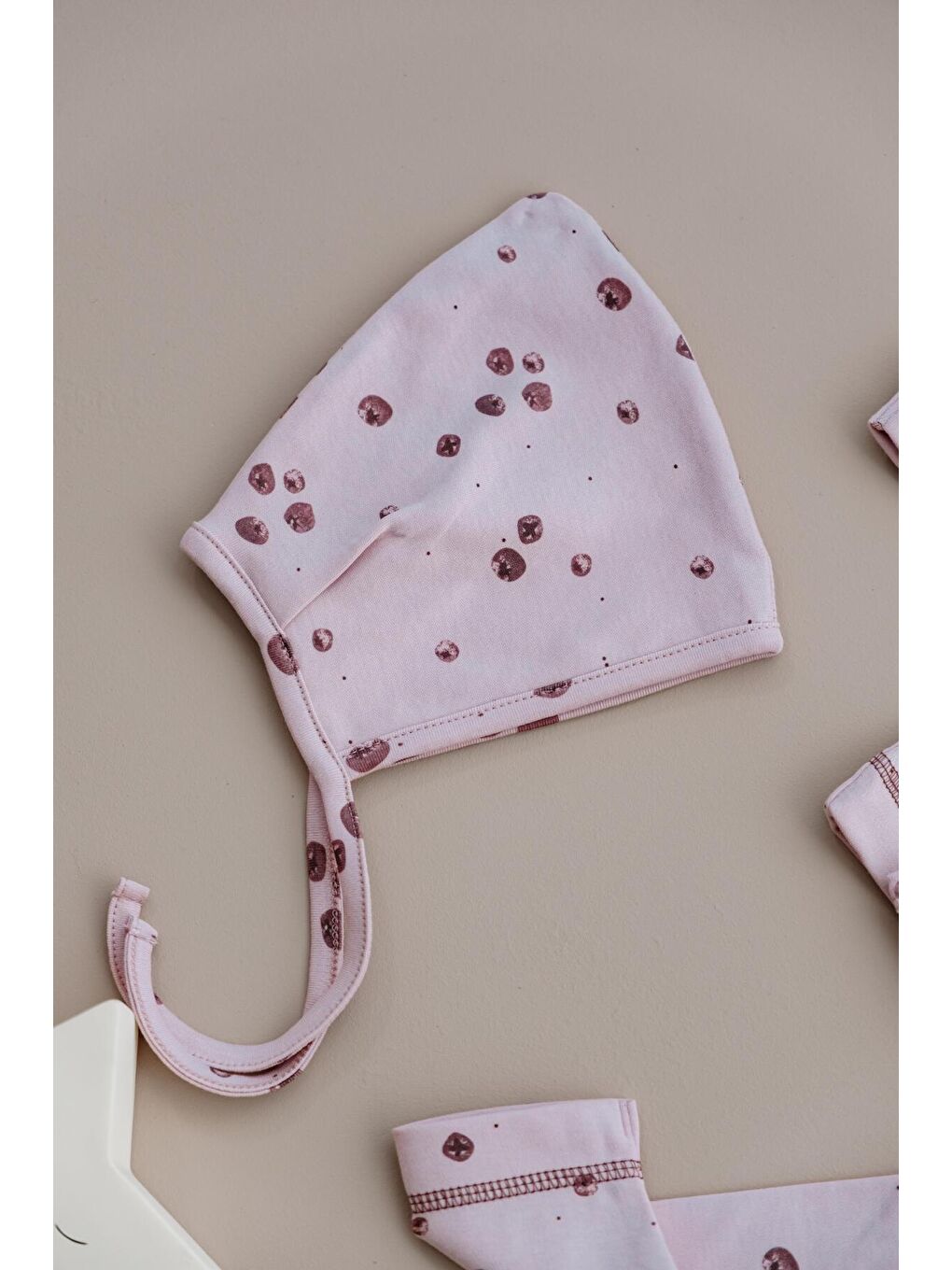 Lila Nar Baskılı Pure Hug Serisi Kruvaze 3'lü Takım-8