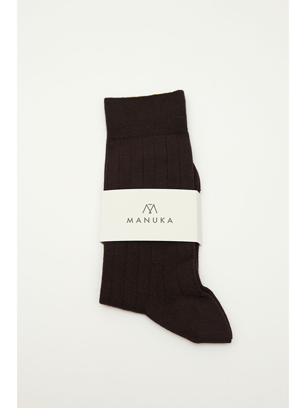 Karışık Klasik Fitilli Çorap Acı Kahve