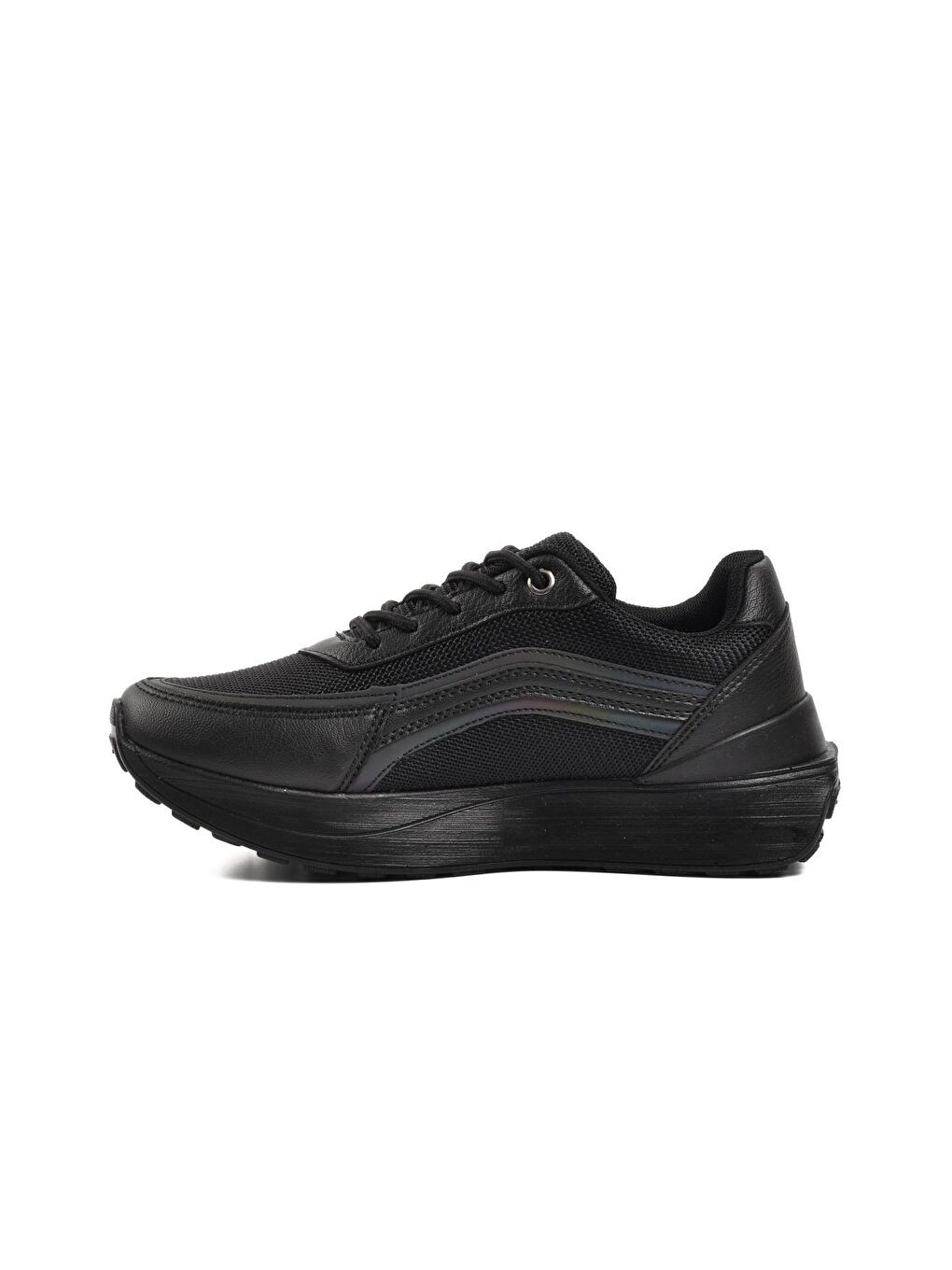 147 Siyah Kadın Spor Spor Ayakkabı-1