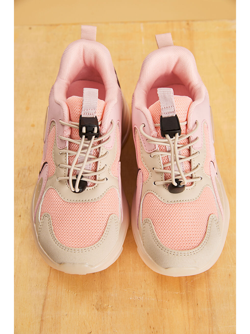 Pembe Mask Basic Kız Çocuk Pudra Spor Ayakkabı-1