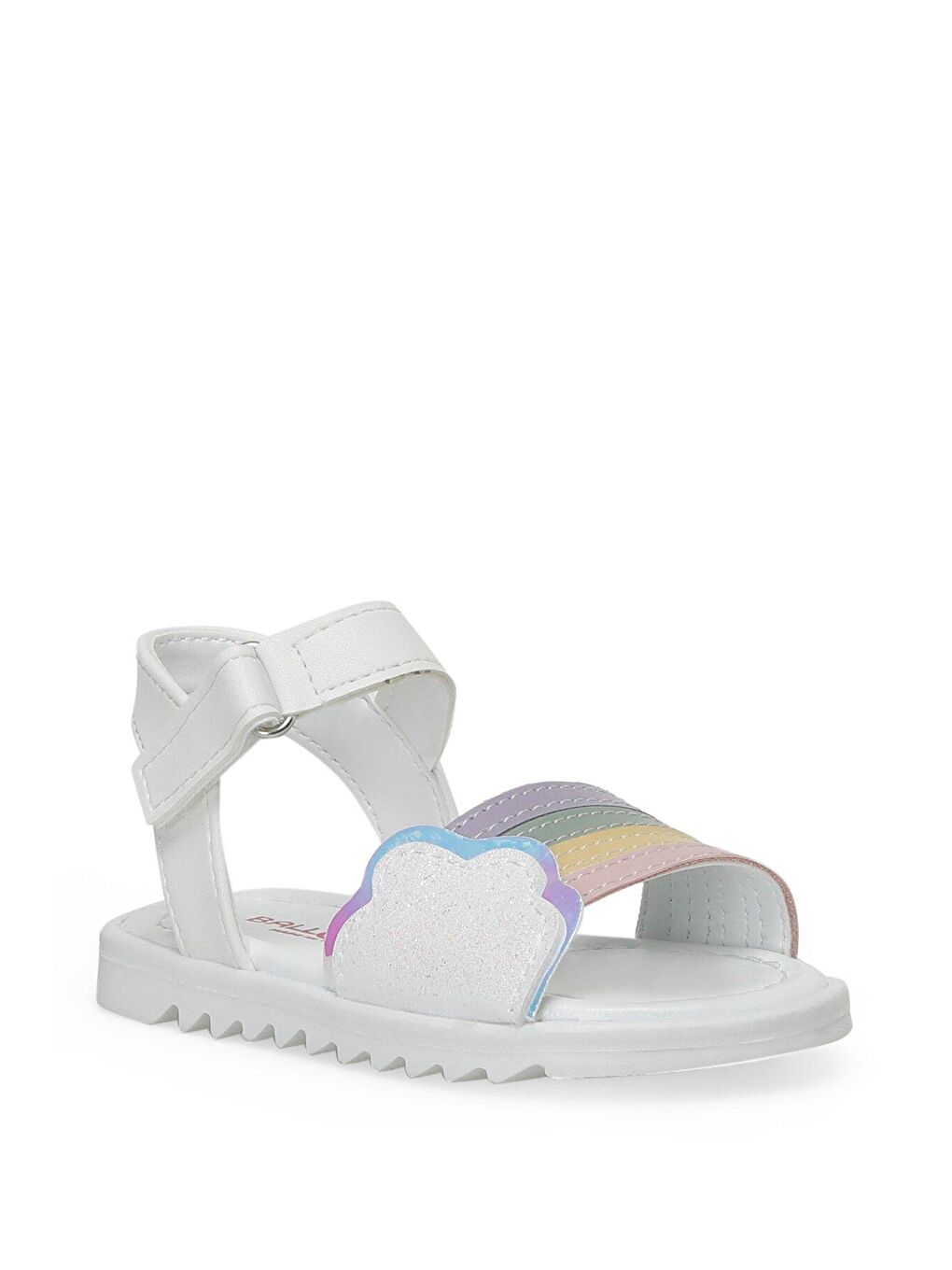 BLUTH 3FX Beyaz Kız Çocuk Sandalet-1