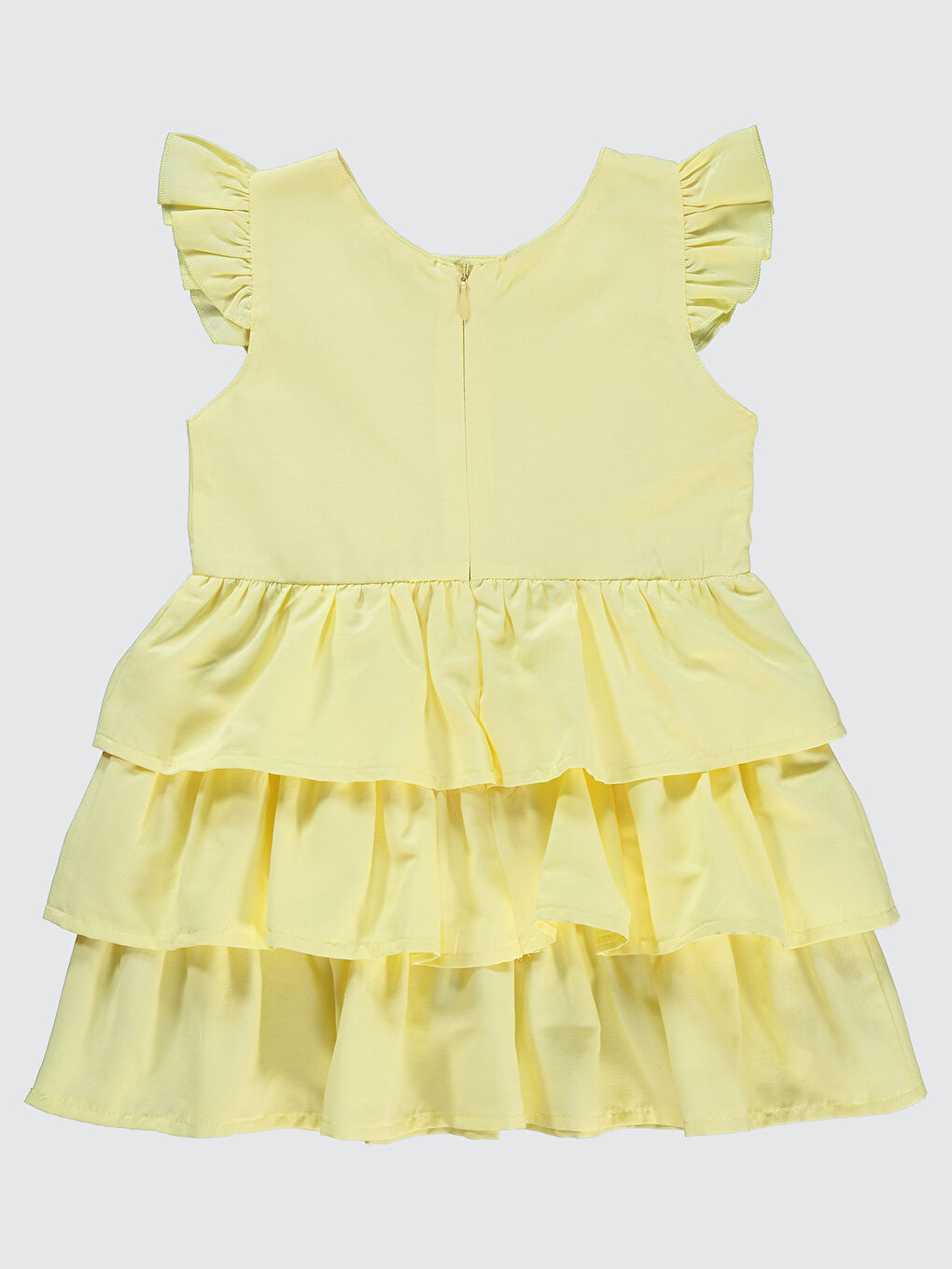 Girls Kız Çocuk Elbise 2-5 Yaş Sarı-6
