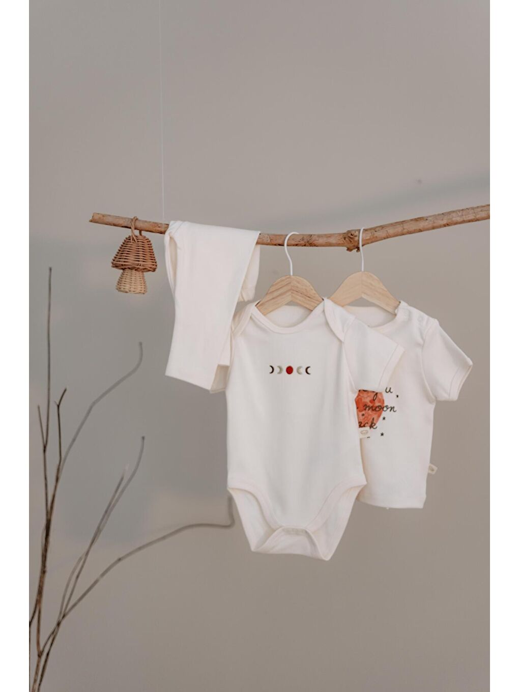 Ekru The Moon Serisi 3lü Set-2