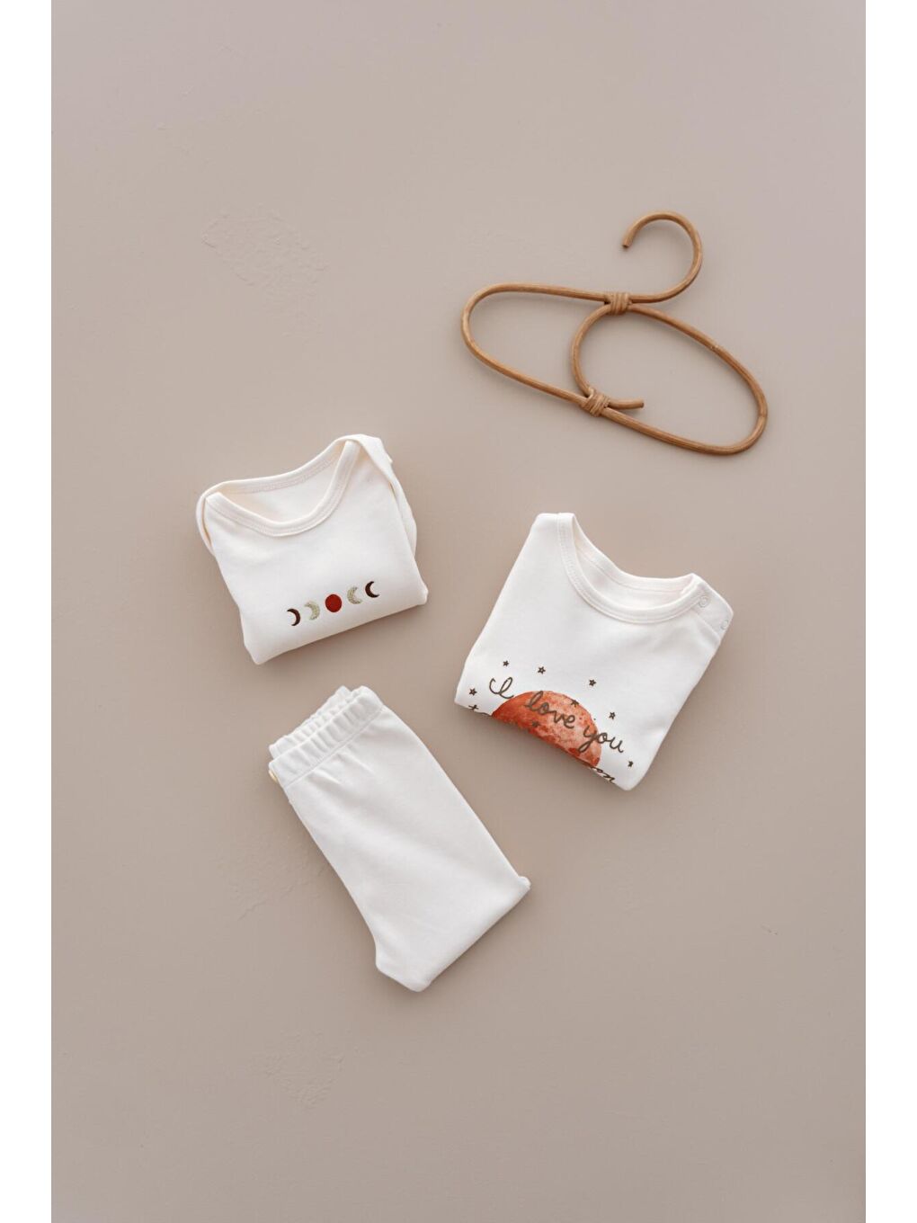 Ekru The Moon Serisi 3lü Set-5