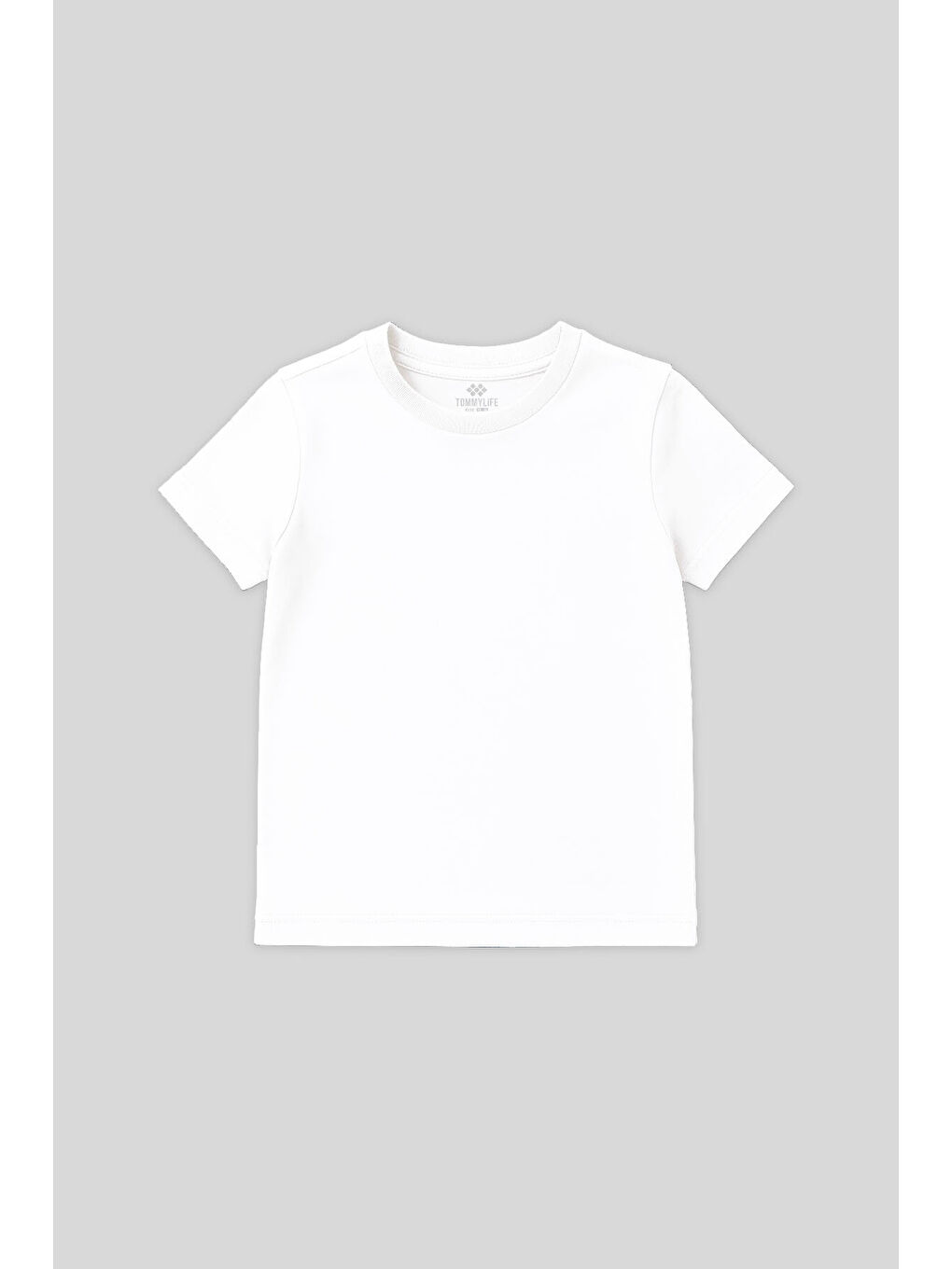 Standart Fit Basic O Yaka 2li Paket Siyah-Beyaz Unisex Çocuk T-Shirt - 11328-3