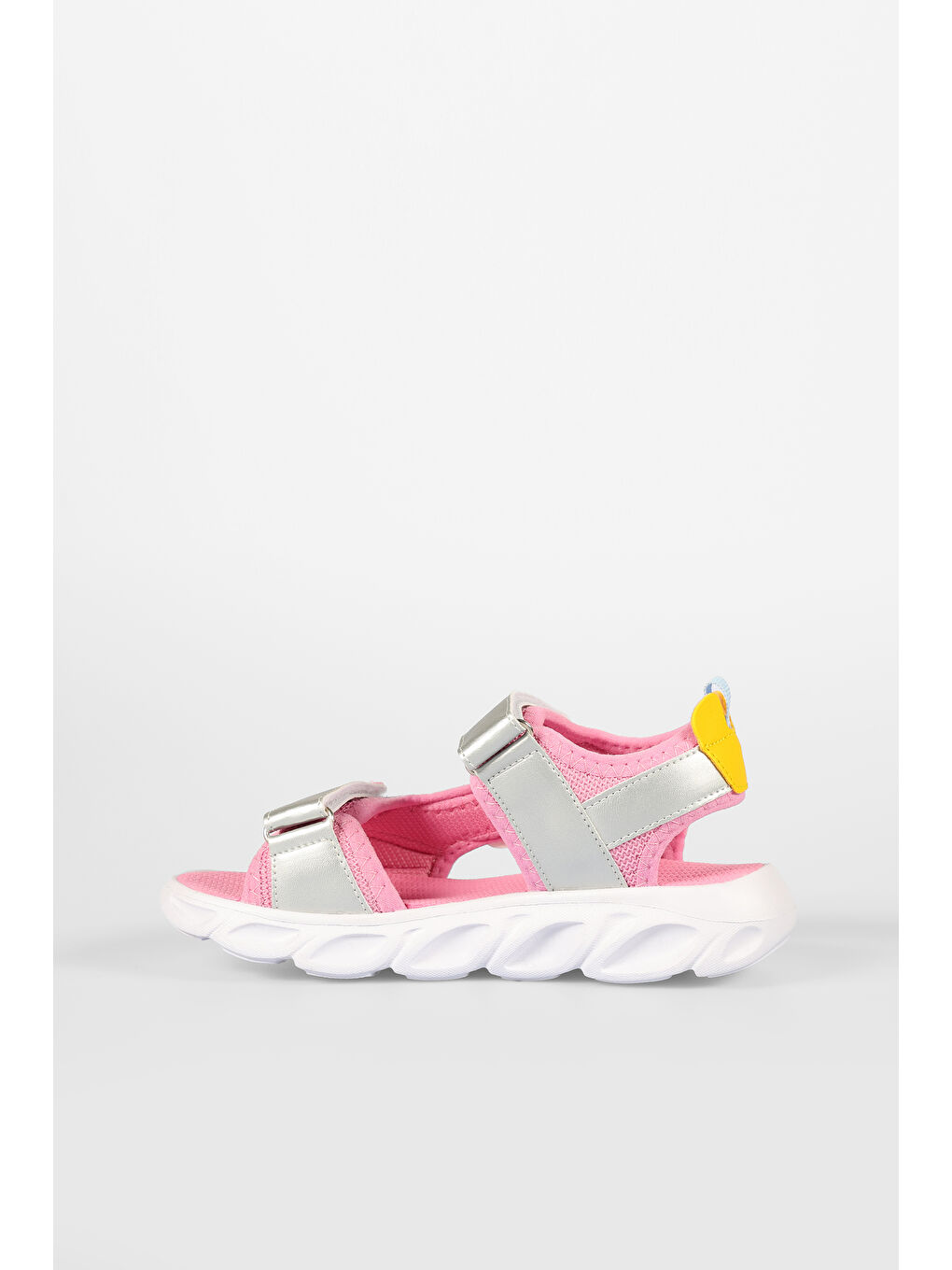 Hilda Işıklı Kız Bebek Pembe Sandalet-3