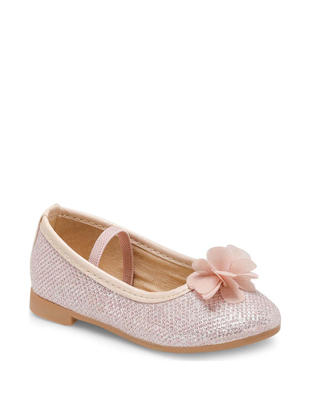 SHINY Pembe Kız Çocuk Babet-1