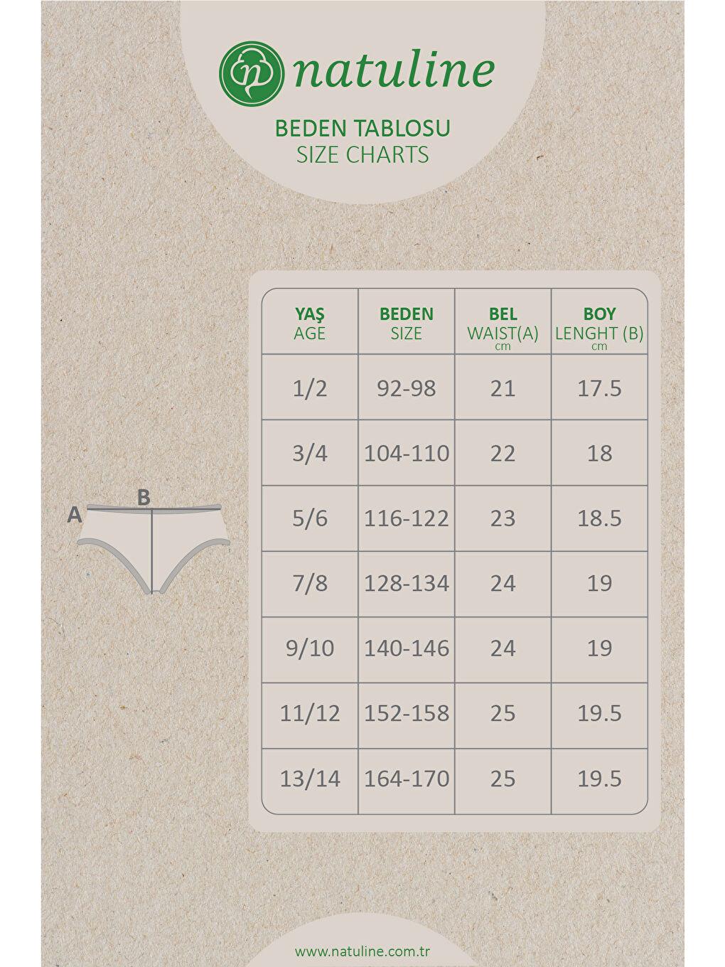 Beyaz Kız Çocuk Organik Pamuklu Elastanlı Külot Empirme Love 3 lü Paket-8