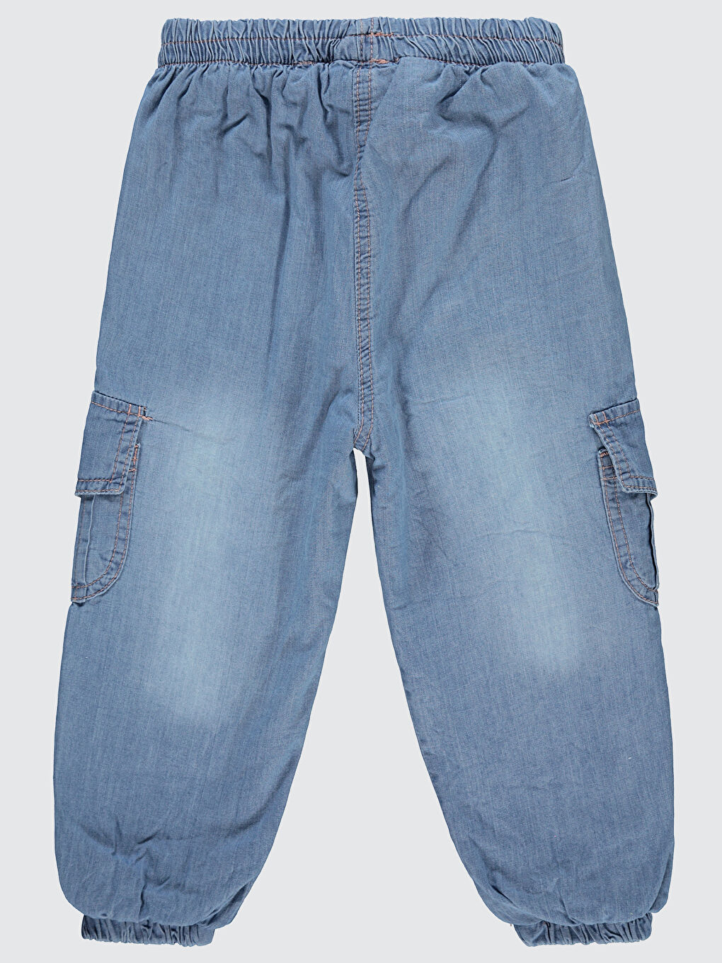 Kız Çocuk Pantolon 2-5 Yaş Açık Mavi-1