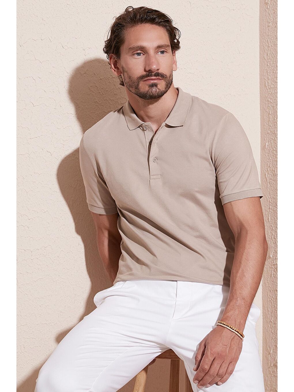 Buratti Taş Pamuklu Regular Fit Düğmeli Polo T Shirt 4362050