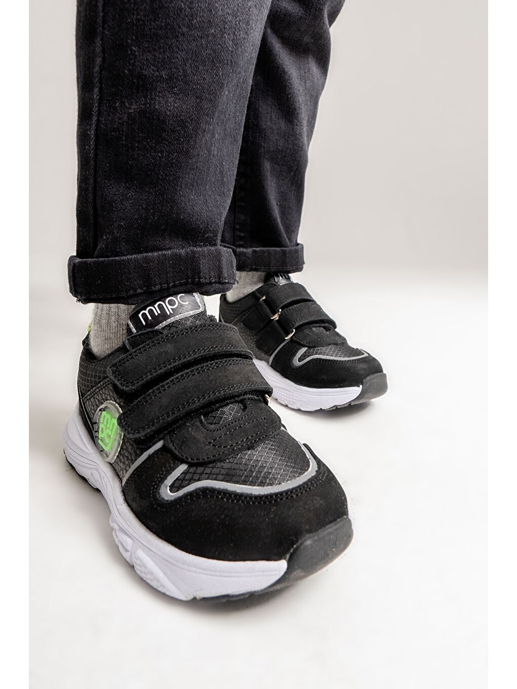 Erkek Çocuk Siyah Hakiki Deri Anatomik Günlük Ayakkabı-3